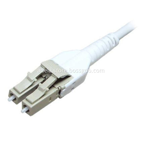 OM3/OM4 LC-LC Duplex Fiber Patch Cables with Unitboot